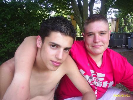 Moi et Florent