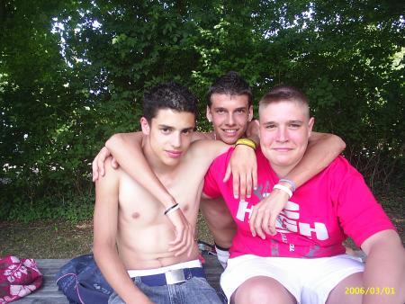 Moi Kévin et Florent